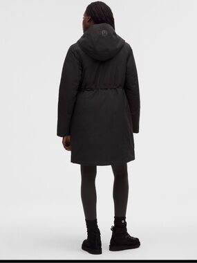 Lululemon Waterproof Insulated Cinch Waist Parka